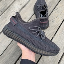 Authentic Yeezy Boost 350 V2 Black Static Non-Reflective