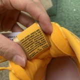 Authentic OFF-WHITE x Nike Air Rubber Dunk “University Gold”