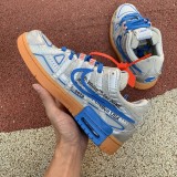 Authentic OFF-WHITE x Nike Air Rubber Dunk “University Blue”