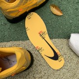 Authentic OFF-WHITE x Nike Air Rubber Dunk “University Gold”