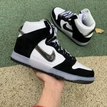 Authentic Nike Dunk High Slam Jam White Black