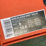 Nike Blazer Mid sacai Black Grey