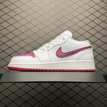 Air Jordan 1 Low White True Berry (GS)