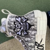 Dior And Shawn B23 High Top Bee Embroidery
