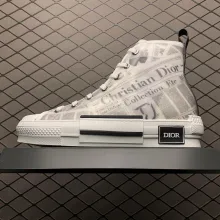 Dior B23 High Top Daniel Arsham Newspaper
