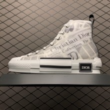 Dior B23 High Top Daniel Arsham Newspaper