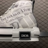 Dior B23 High Top Daniel Arsham Newspaper