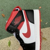 Air Jordan 1 Mid Gym Red Black White