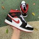 Air Jordan 1 Mid Gym Red Black White