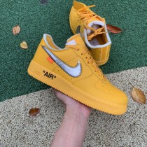 Off-White x Air Force 1 Low  University Gold
