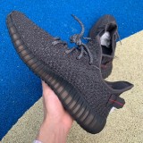 Authentic Yeezy Boost 350 V2 Static Black full-reflective