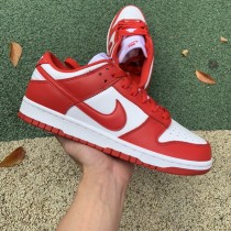 Authentic Nike Dunk Low University Red