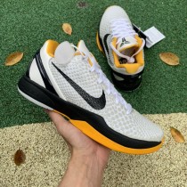 Kobe 6 Protro Playoff Pack White Del Sol