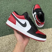 Jordan 1 Low Bred Toe