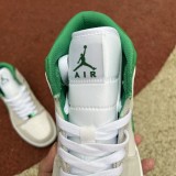 Air Jordan 1 Mid Grey Green