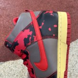 Nike Dunk High 1985 Red Acid Wash