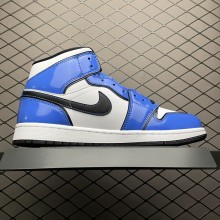 Air Jordan 1 Mid   Signal Blue  