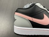 Jordan 1 Low Black Grey Pink