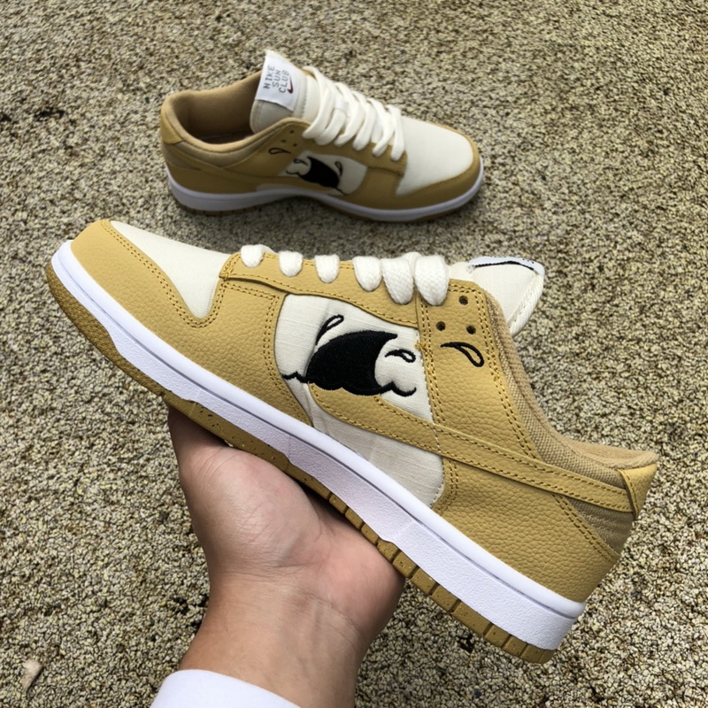 Nike Dunk Low Retro Sun Club Wheat Grass Orange