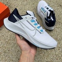 Air Zoom Pegasus 38 White Midnight Navy