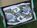 Nike Dunk SB Low Camo Legion Green