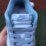 Nike Dunk Low Clear Blue Swoosh