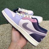  Jordan 1 Low Pastel Purple 
