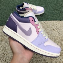  Jordan 1 Low Pastel Purple 
