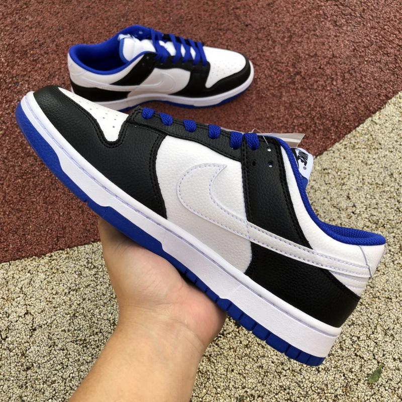 Nike Dunk Low White Black Royal