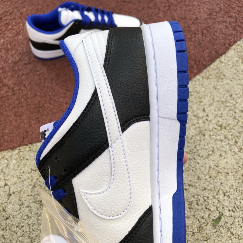 Nike Dunk Low White Black Royal
