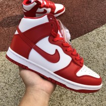  Nike Dunk High Championship White Red