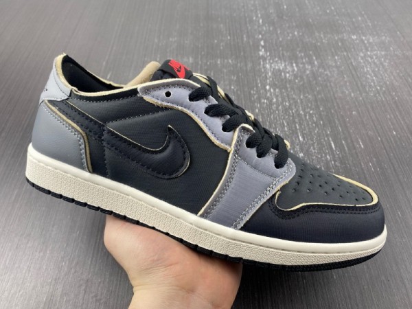 Jordan 1 Low OG EX Black Smoke Grey