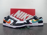 Dunk Low Multiple Swooshes White Washed Teal