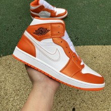 Jordan 1 Mid Metallic Orange