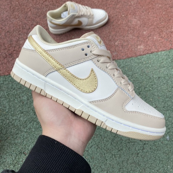 Nike Dunk Low Phantom Metallic Gold