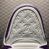  Louis Vuitton LV Trainer #54 purple White
