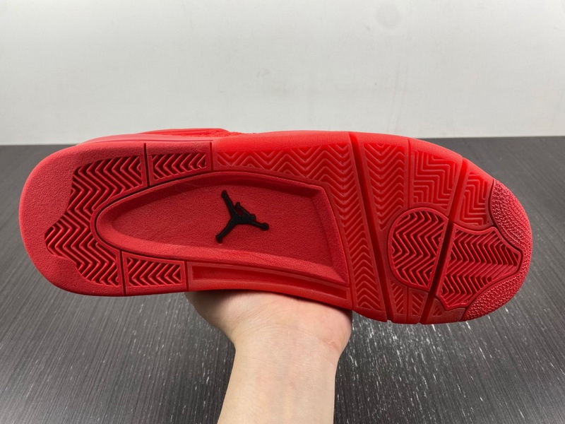Jordan 4 Retro Flyknit Red