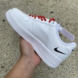 Nike Air Force 1 Low '07 Quadruple Swoosh White Navy Crimson