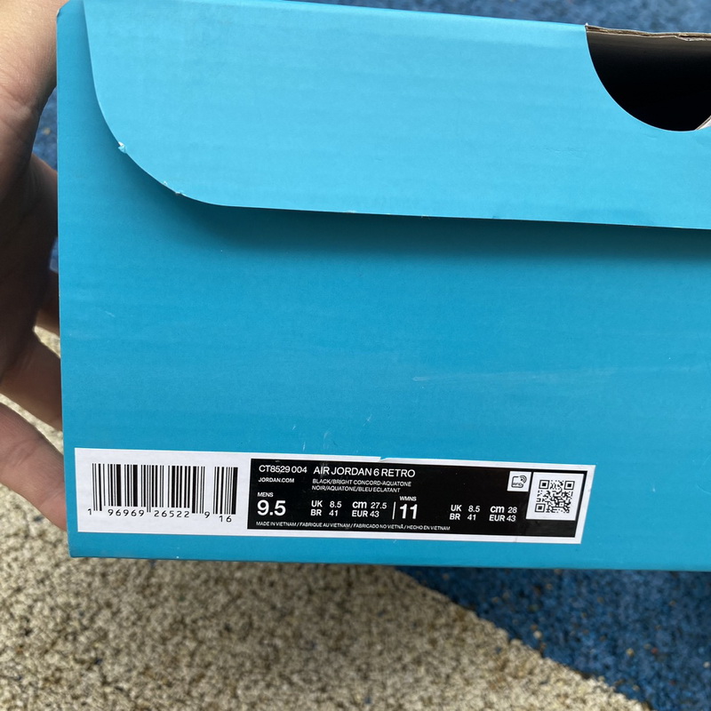Air Jordan 6 Aqua