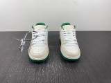 OFF-WHITE Out Of Office  OOO  Low Tops White Green