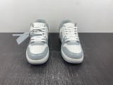 OFF-WHITE Out Of Office  OOO  Low Tops Grey White