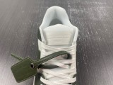  OFF-WHITE Out Of Office OOO Low Tops White Khaki