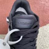 OFF-WHITE Out Of Office OOO Low Tops Black Gray White FW21