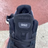  New Balance 992 Black Grey 