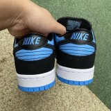  Nike SB Dunk Low Black University Blue
