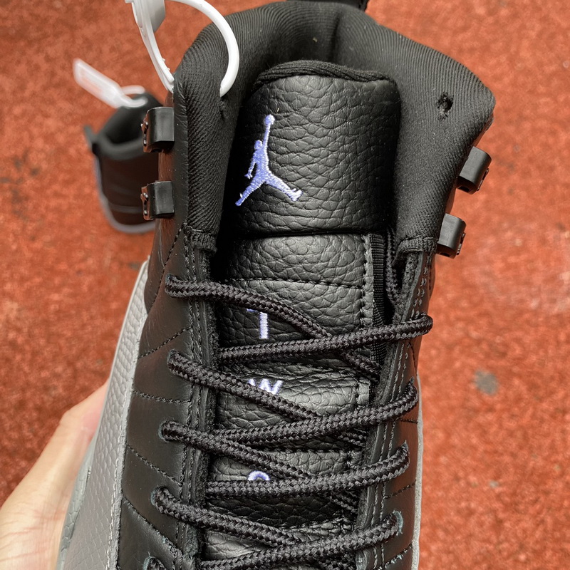 Air Jordan 12 Black Wolf Grey