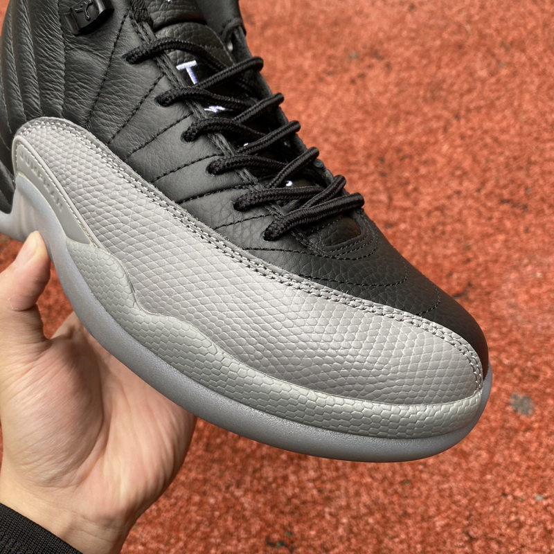 Air Jordan 12 Black Wolf Grey