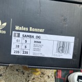 Adidas Samba Pony Tonal Wales Bonner Core Black