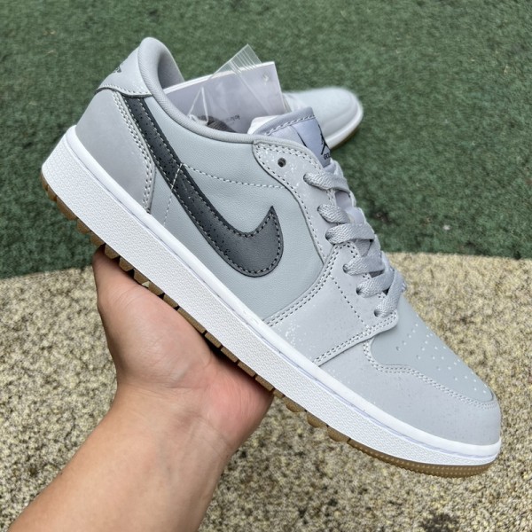 Jordan 1 Retro Low Golf Wolf Grey Gum
