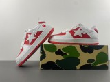 A Bathing Ape Bape Sta Low #6 Red